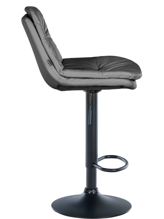 Bárszék Laurel műbőr, szürke