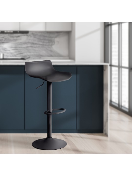 4 db Aveiro bárszék szett, fekete