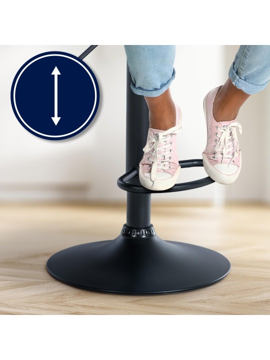 Bárszék Laurel szövet, krém