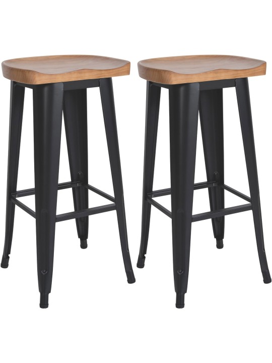 2 db Clara bárszék szett, fekete