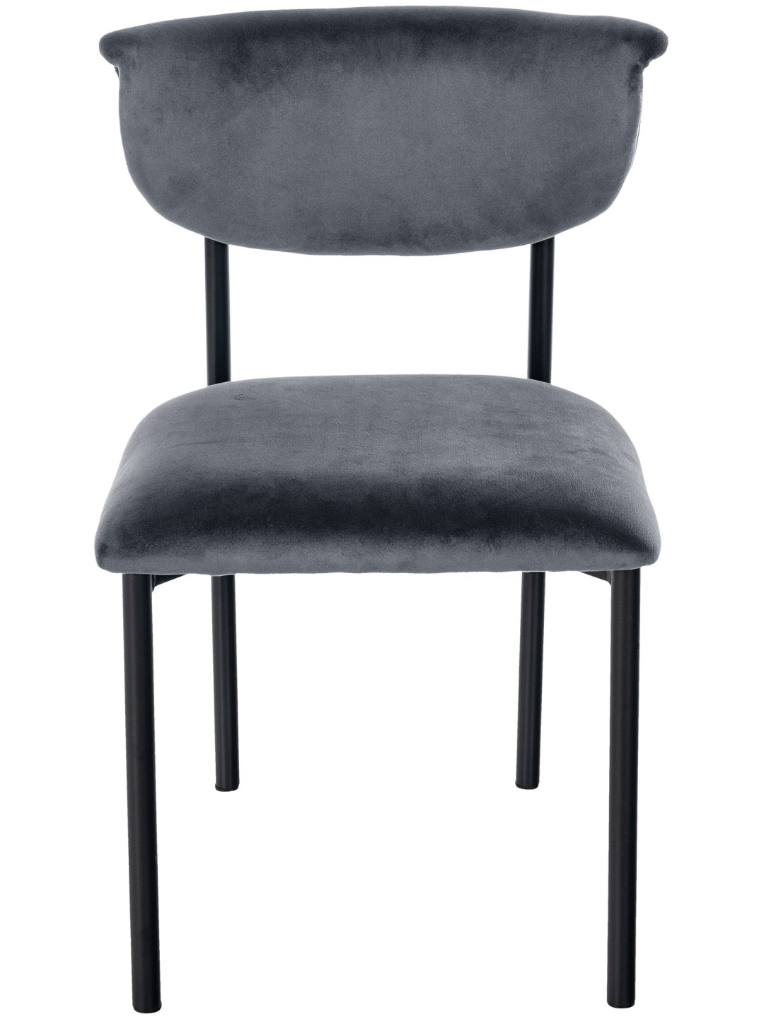 Gambell bársony látogatói szék, sötétszürke