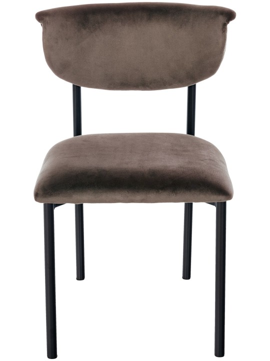 Gambell bársony látogatói szék, barna