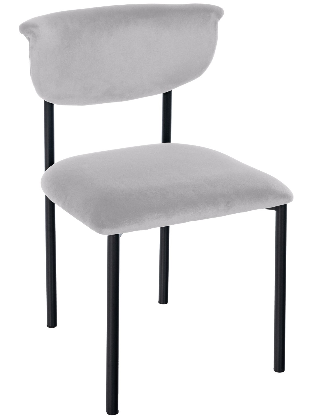 Gambell bársony látogatói szék, szürke