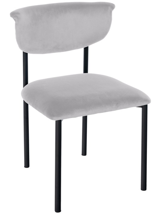 Gambell bársony látogatói szék, szürke