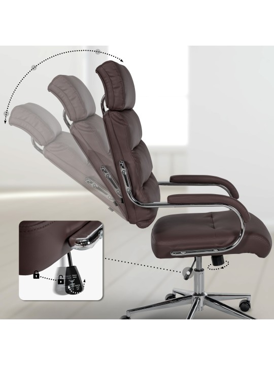 Campo irodai szék, barna