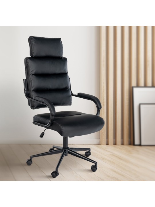 Campo irodai szék, fekete/fekete