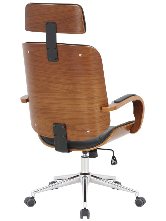 Dayton irodai szék, dió/fekete