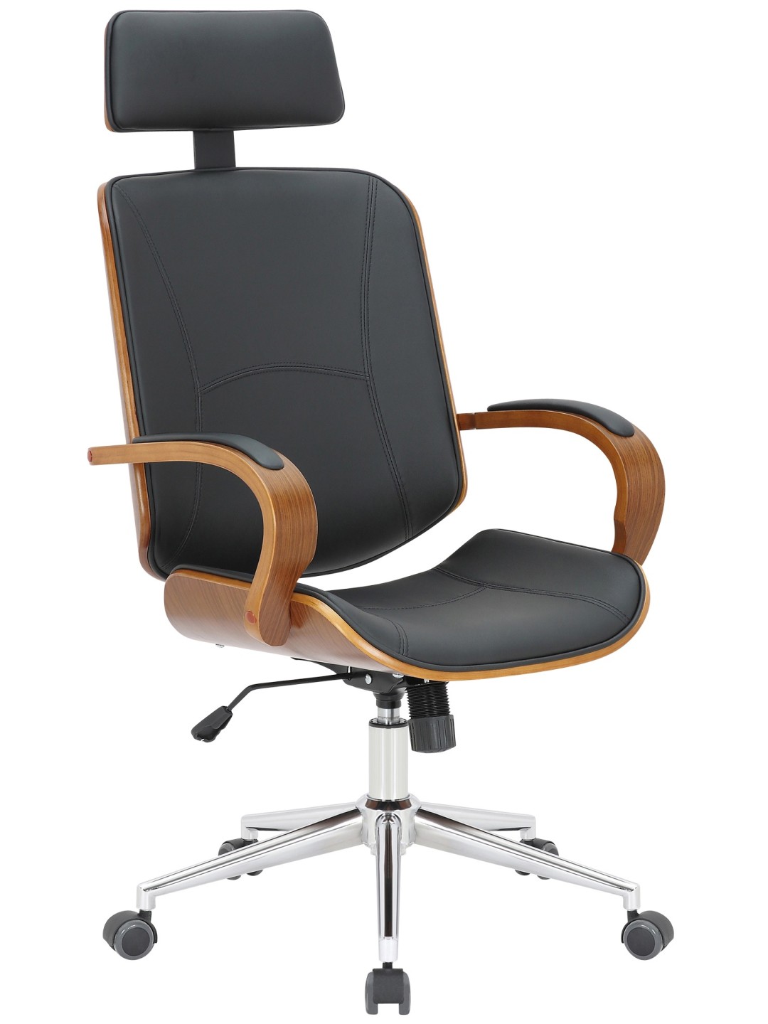 Dayton irodai szék, dió/fekete