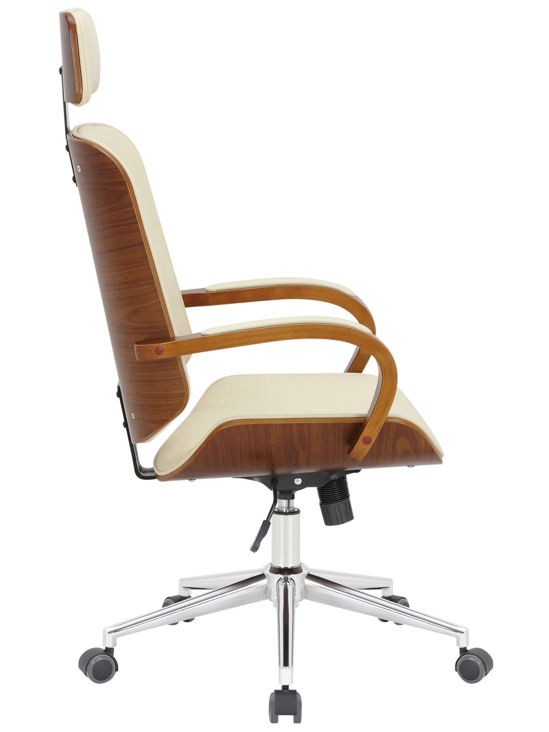 Dayton irodai szék, dió/krém