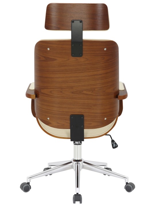 Dayton irodai szék, dió/krém