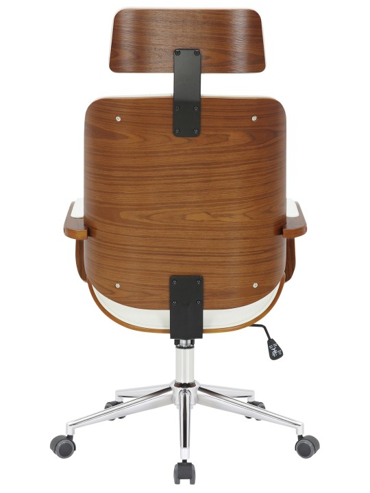 Dayton irodai szék, dió/fehér