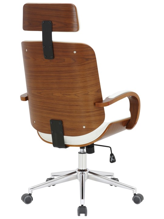 Dayton irodai szék, dió/fehér