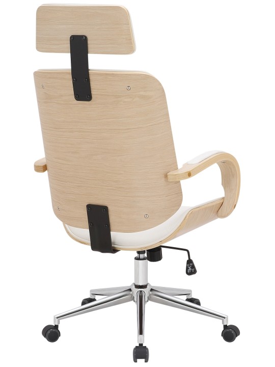 Dayton irodai szék, natúr/fehér