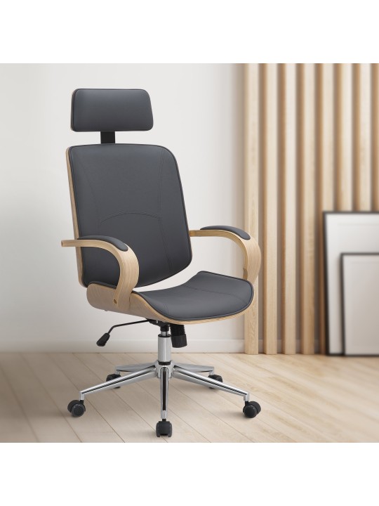 Dayton irodai szék, natura/grau