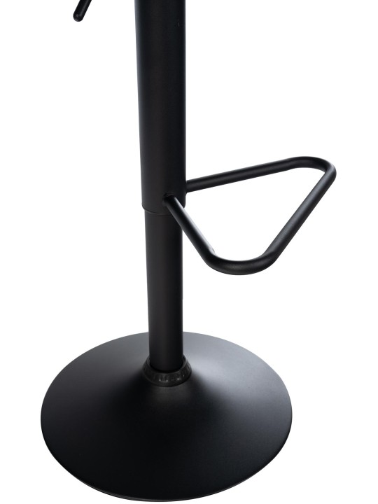 Bárszék Kasson szövet, sötétszürke