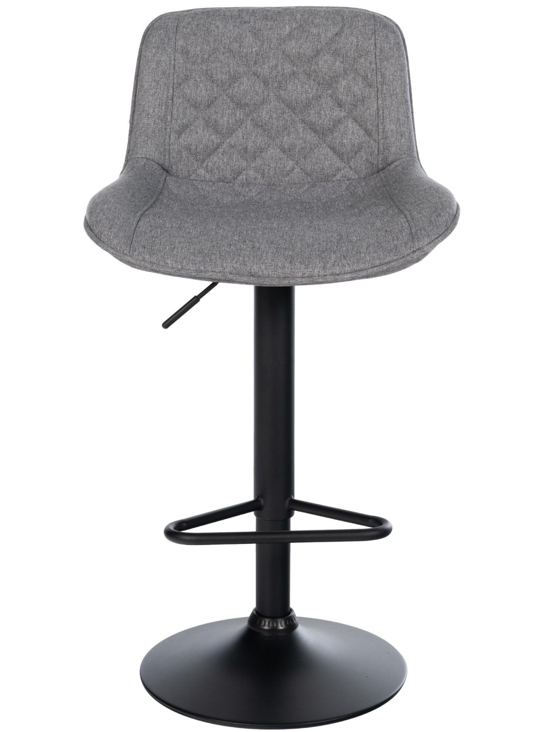 Bárszék Kasson szövet, sötétszürke