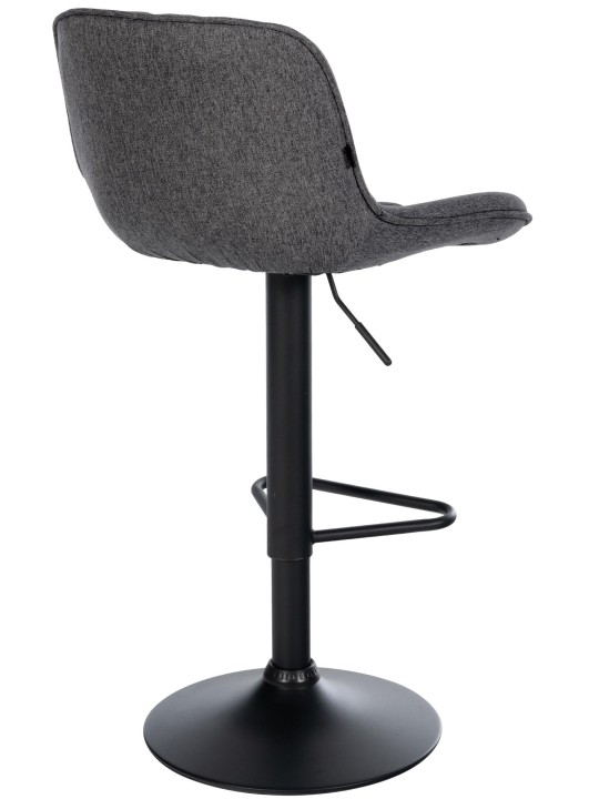 Bárszék Kasson szövet, fekete