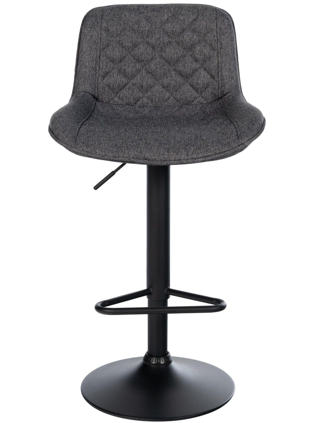 Bárszék Kasson szövet, fekete