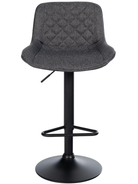 Bárszék Kasson szövet, fekete