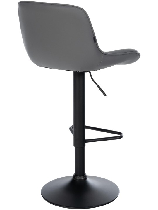 Bárszék Kasson műbőr, szürke