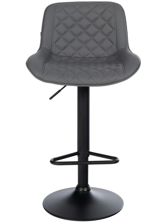 Bárszék Kasson műbőr, szürke