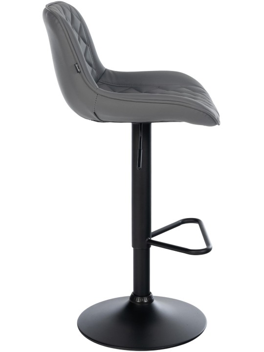 Bárszék Kasson műbőr, szürke