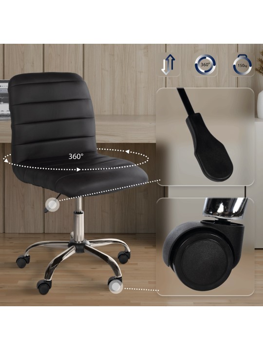 Munkaszék Redding műbőr, barna