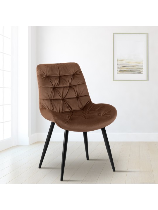 2 db Rossford étkezőszék készlet, barna