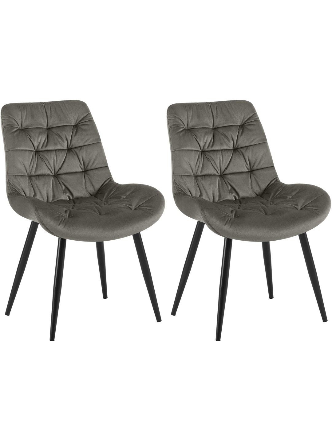 2 db Rossford étkezőszék készlet, antracit