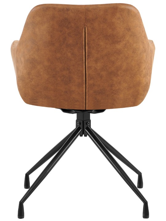 2 db Welby Vintage étkezőszék készlet, világosbarna