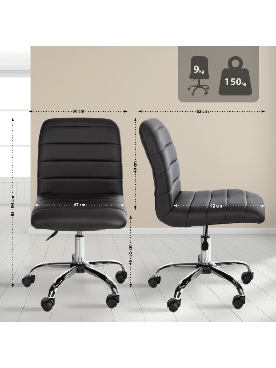 Munkaszék Redding műbőr, barna