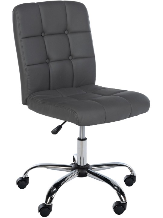 Munkaszék Trenton műbőr, szürke