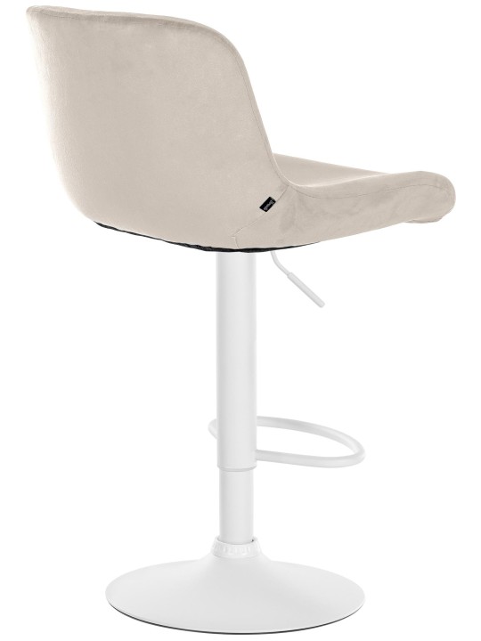 2 db bárszék szett Solon bársony, krém