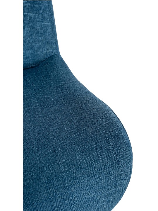 2 db bárszék készlet Solon szövet, kék 2 db bárszék készlet Solon szövet, kék