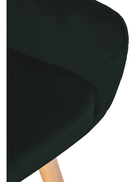 Bárszék Grant bársony, zöld