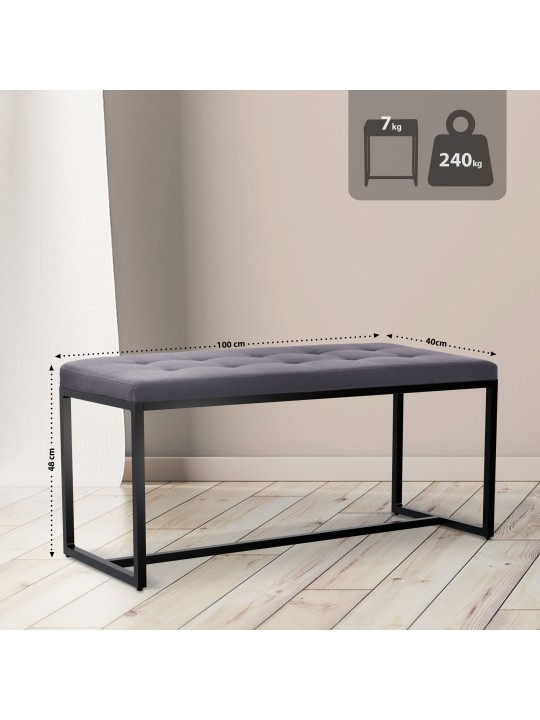 Pad Barci B szövet, sötétszürke