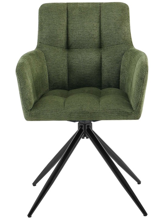 Étkezőszék Jonah szövet, zöld