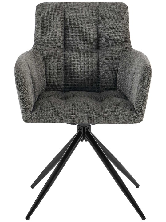 Étkezőszék Jonah szövet, sötétszürke