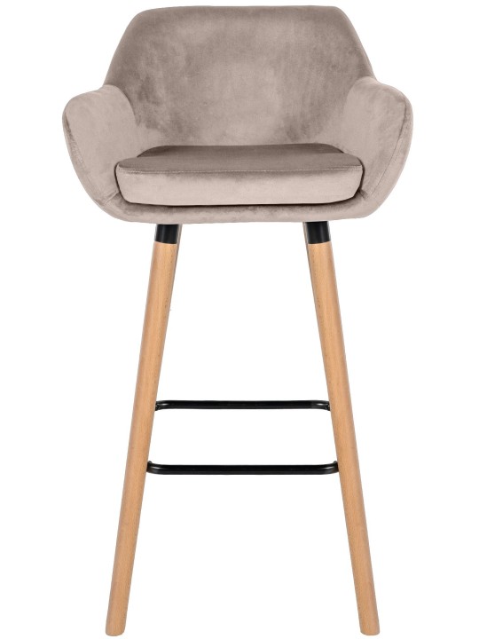 2 db bárszék készlet Grant velvet, krém 2 db bárszék készlet Grant velvet, krém