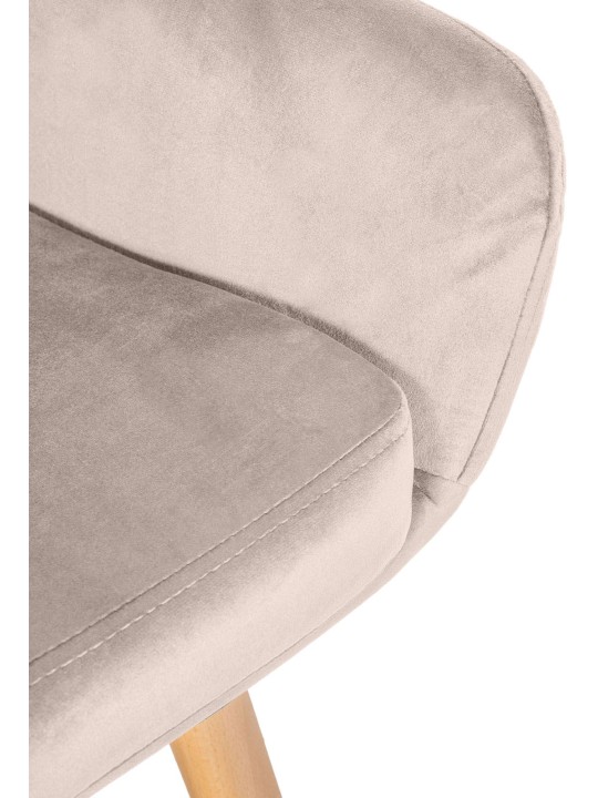 2 db bárszék készlet Grant velvet, krém 2 db bárszék készlet Grant velvet, krém