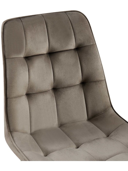 2 db Gifford bársony étkezőszékből álló készlet, antracit 2 db Gifford bársony étkezőszékből álló készlet, antracit