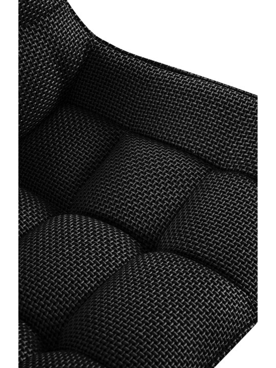 2 székből álló készlet Saranda anyagból, titánszürke