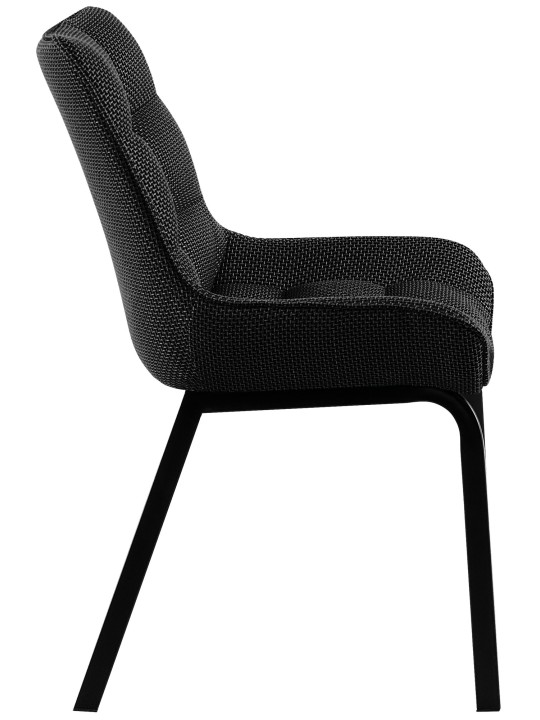 2 székből álló készlet Saranda anyagból, titánszürke