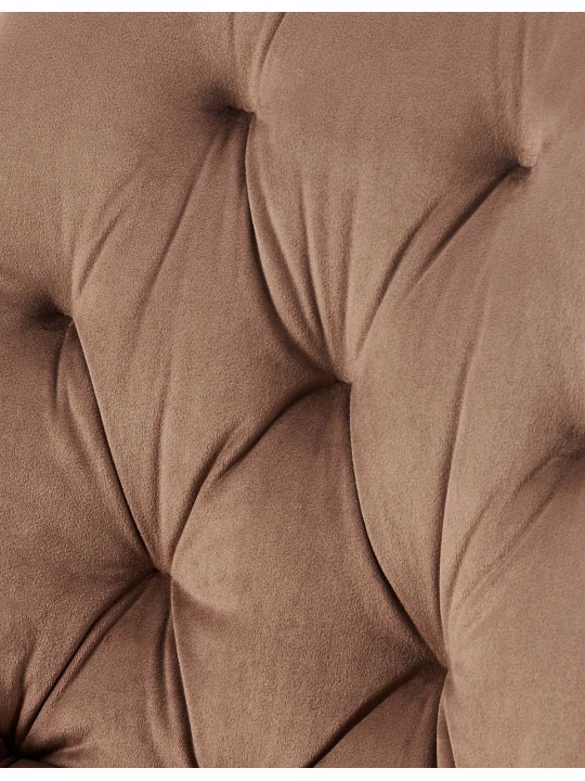 2db Wallace bársony étkezőszék szett, barna 2db Wallace bársony étkezőszék szett, barna