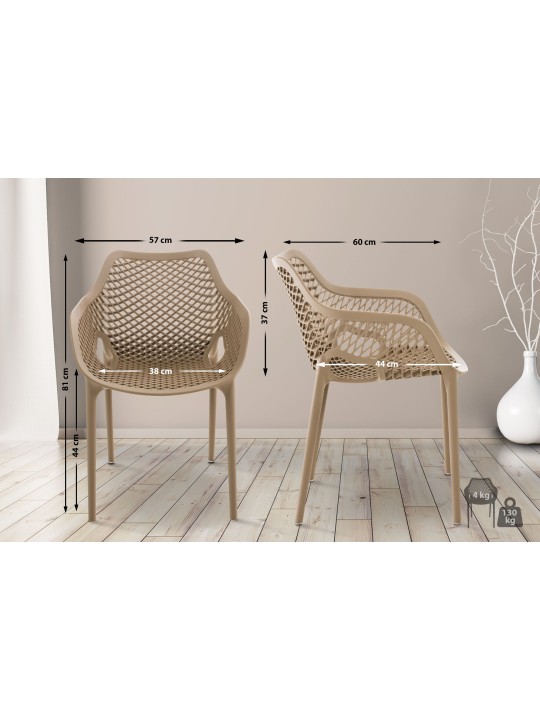 Air XL szék, sárszín