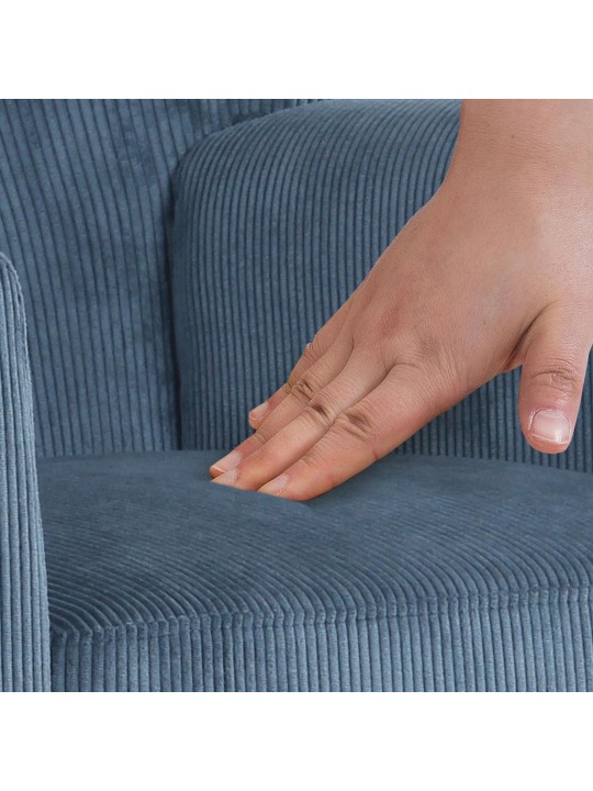 Kioni Cord fotel, kék