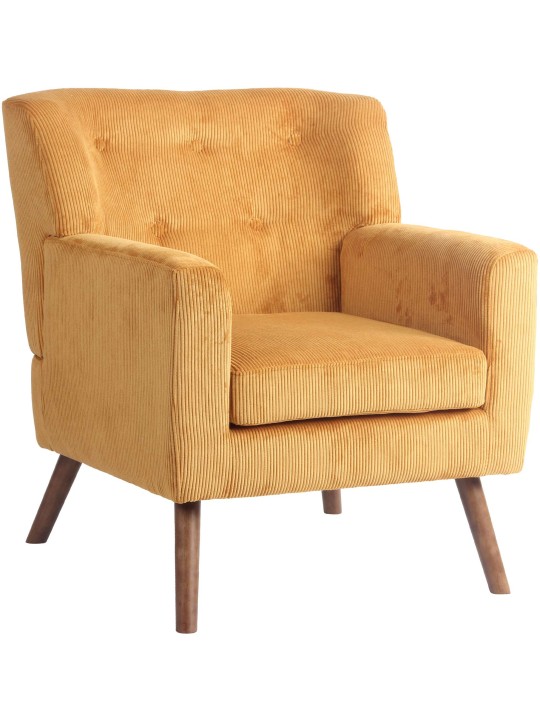 Kioni Cord fotel, narancs