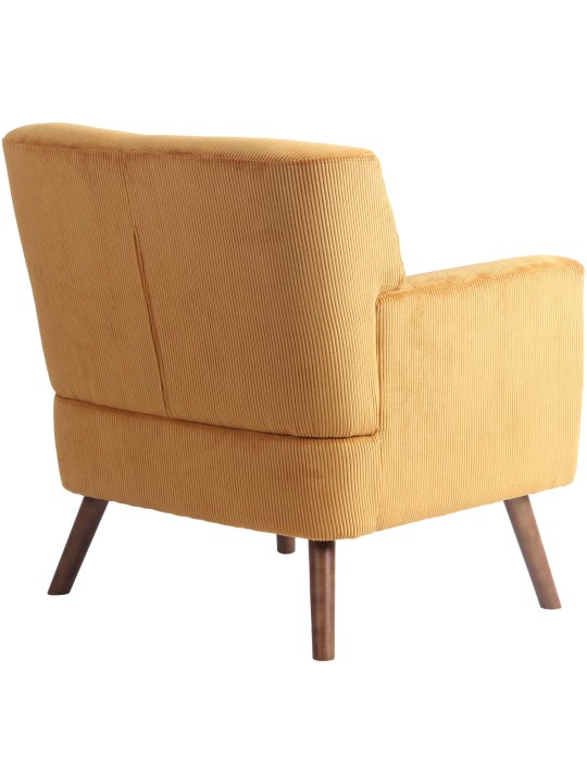 Kioni Cord fotel, narancs