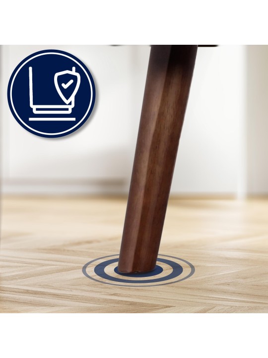 Kioni Cord fotel, fekete