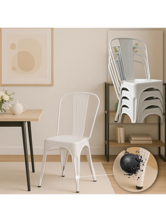 Benedek szék, fehér